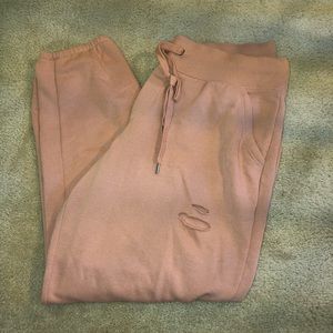 Aerie Distressed Jogger Sweatpants